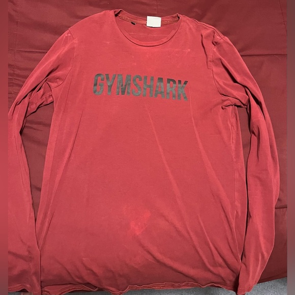 Gymshark Base Long Sleeve - Claret - Picture 2 of 3